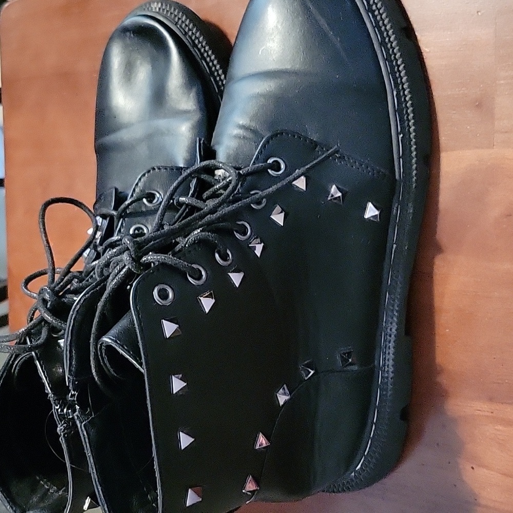 Studded/Spiked combat boots